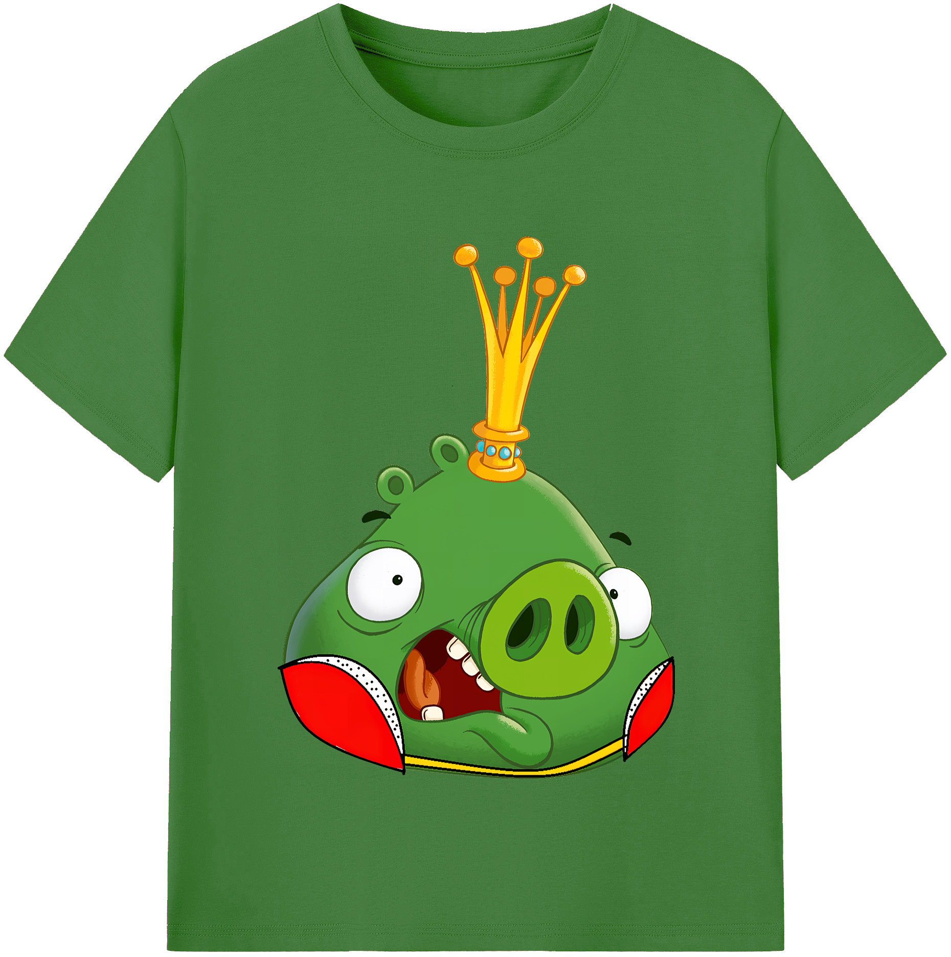 （画像用） Angry Birds アングリーバード レディースカジュアルプリントTシャツ（綿100％）